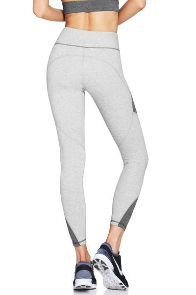 SPLICE UP YOUR LIFE TIGHTS - LIGHT GREY / MID GREY HEATHER
